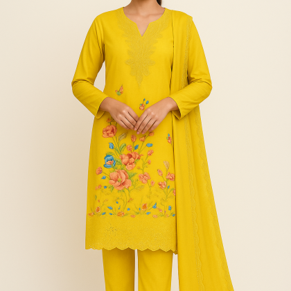 Women Gorgeous 3piece Pakistani